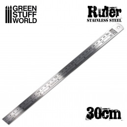 Righello Modellismo Metallico 30 cm | Righelli in metallo