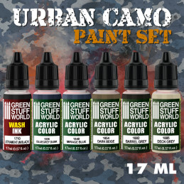 Farbset - Urban Camo | Acrylfarben set