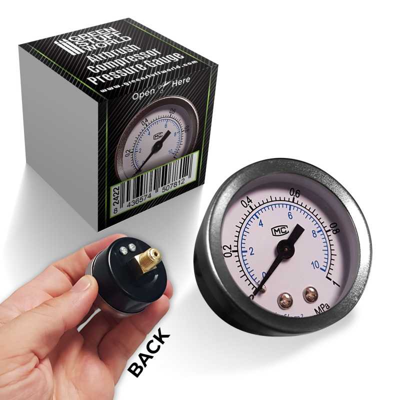 Airbrush Compressor Pressure Gauge | Airbrushing