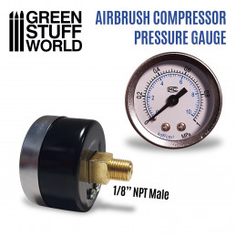 ▷ Manometro per compressore per Aerografia