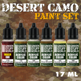 Farbset - Wüste Camo | Acrylfarben set