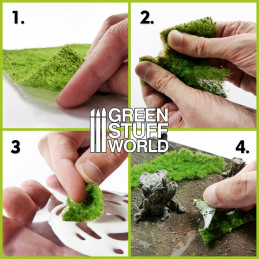 Grassmatten - Hellgrün | Grasmatten modellbau