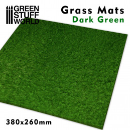 Grass Mats - Dark Green | Grass Mat Cutouts
