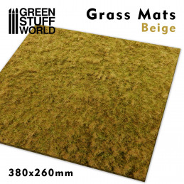 Grass Mats - Beige | Grass Mat Cutouts