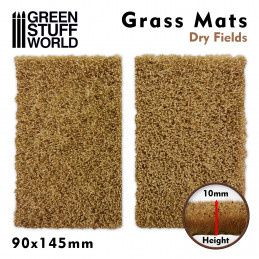 Grass Mat Cutouts - Dry Fields | Grass Mat Cutouts