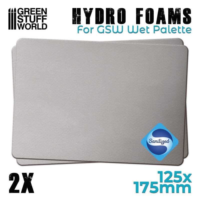 Hydro Foams x2 | Wet Palette Hydro Foams x2 | Wet Palette