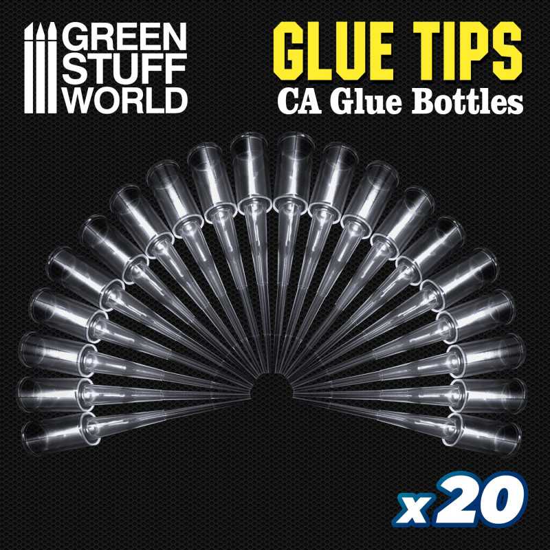 Precision Tips for Super Glue and Cyanoacrylate Glue Bottles | Glue tips