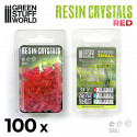RED Resin Crystals