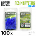 BLUE Resin Crystals