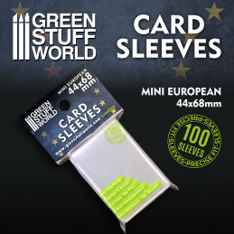 Bustine Protettive per Carte - Mini Europeo 44x68mm | Bustine Protettive per Carte