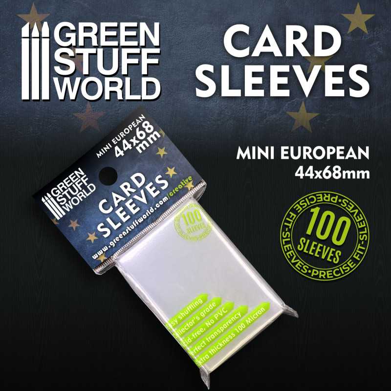 Pochettes de Cartes - Mini Européen 44x68mm | Pochettes de Cartes