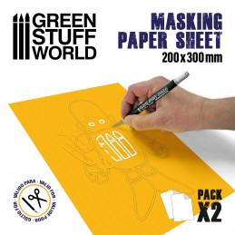 Airbrush masking film | Masking tape