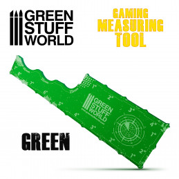 Medidor Gaming - Verde 8 pulgadas Marcadores y Reglas