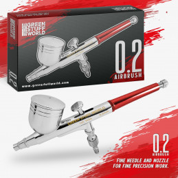 Dual-action GSW Airbrush 0.2mm