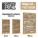 Letters and Numbers 10 mm CLASSIC
