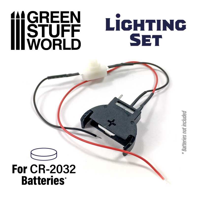 ▷ Kit d'éclairage LED avec interrupteur 