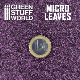Micro Leaves - Dark Violet Mix | Miniature leaves