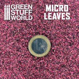 Micro Leaves - Light Purple Mix | Miniature leaves