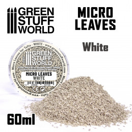 MICRO FOGLIE - Mix bianco | Foglie Modellismo