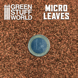 Micro Leaves - Brown mix | Miniature leaves
