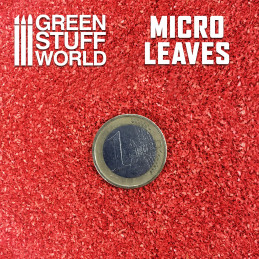 Micro Leaves - Red mix | Miniature leaves