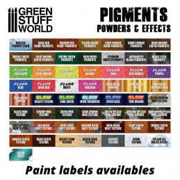 Présentoir de Pigments GSW