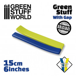 Green Stuff 12 inches (30 cm) with GAP - Kneadatite Blue Yellow Warhammer  40k - Helia Beer Co