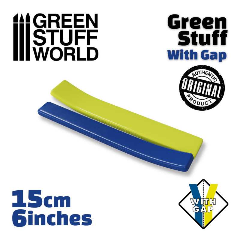 ▷ Green Stuff Tape 6 inches WITH GAP