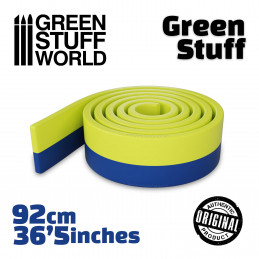 Kneadatite 23 x Green Stuff Blue/Yellow Two-Part Epoxy Putty Tape 1"x36" Roll 