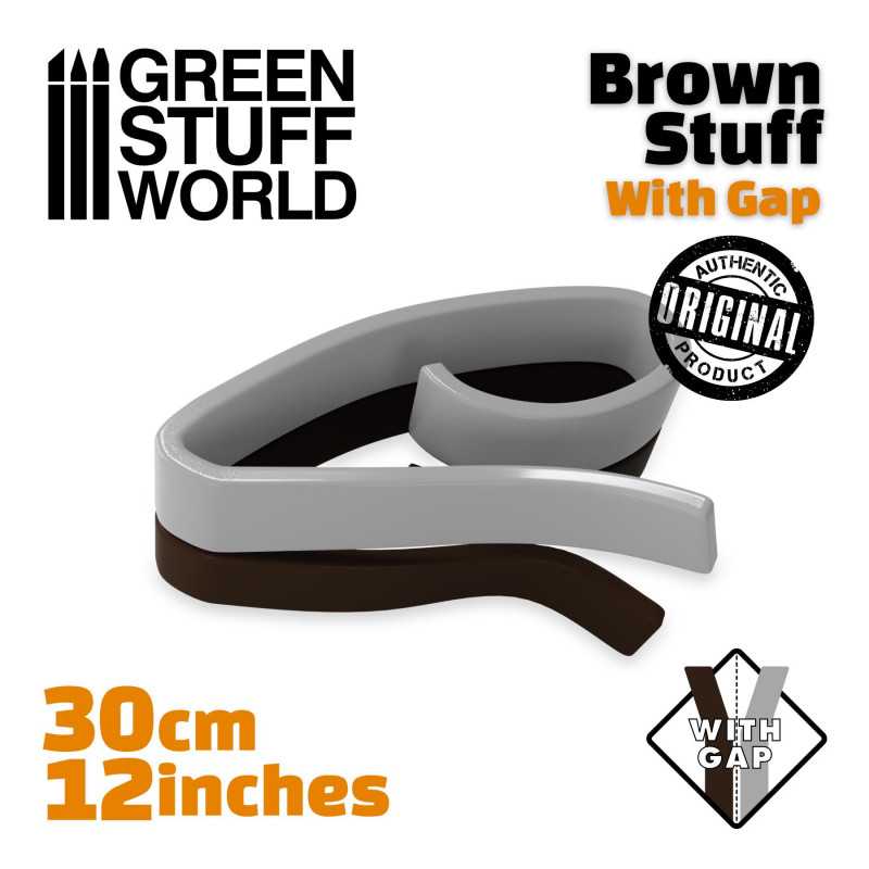 Brown Stuff Tape 12 inches WITH GAP | Brown Stuff putty