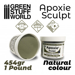 Apoxie Sculpt two-part epoxy modeling clay self-hardening 1lb. Black