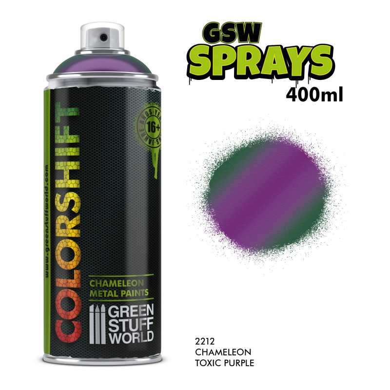 SPRAY Caméléon TOXIC PURPLE 400ml | Peinture Cameleon en Bombe