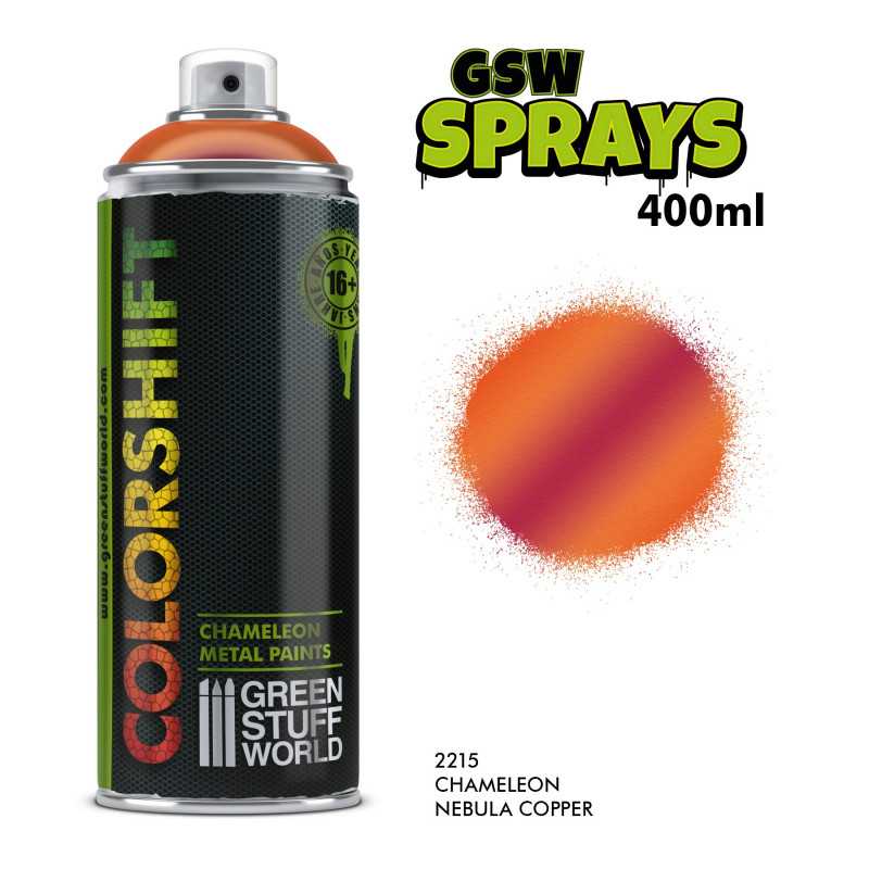 SPRAY Caméléon NEBULA COPPER 400ml | Peinture Cameleon en Bombe SPRAY Caméléon NEBULA COPPER 400ml | Peinture Cameleon en Bombe