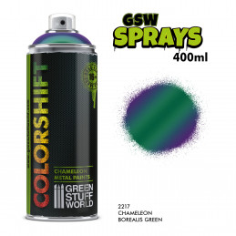 SPRAY Caméléon BOREALIS GREEN 400ml | Peinture Cameleon en Bombe