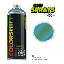 Pintura Camaleon Spray - STORM SURGE GREEN 400ml Spray Colorshift Camaleon