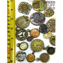 SteamPunk CLOCKS and Watches Beads 85gr
