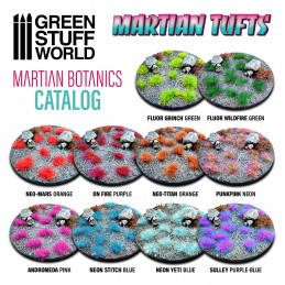 Touffes d'herbe martienne - FLUOR WILDFIRE GREEN | Touffes Martien Fluorescent