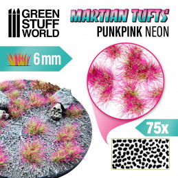 Martian Fluor Tufts - PUNKPINK NEON | Martian Fluor Tufts