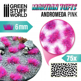 Ciuffi Erba Alien - ANDROMEDA PINK | Ciuffi Erba Marciane Fluor