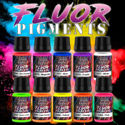 Pigment FLUOR ROUGE FONCE | Pigments fluorescents