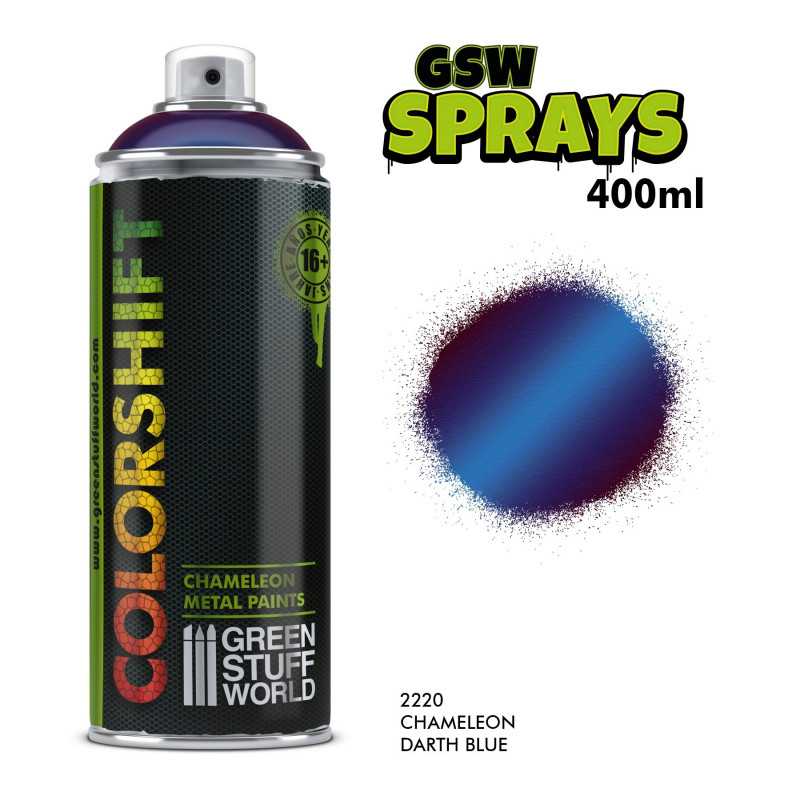 SPRAY Caméléon DARTH BLUE 400ml | Peinture Cameleon en Bombe