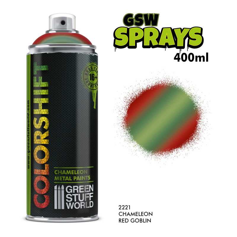 Pintura Camaleon Spray - RED GOBLIN 400ml Spray Colorshift Camaleon