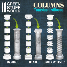 Moldes de Silicona Columnas