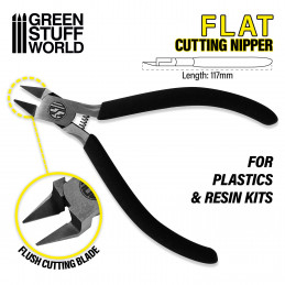 Flat Cutting Nipper | Modeling pliers