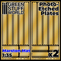 Plaques de Photogravées - MARSTON MATS 1/35 | Photodécoupe Marston Mats