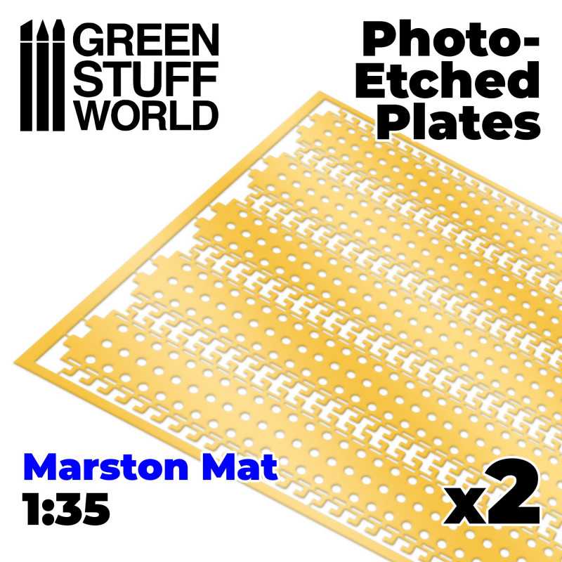 Messing-Tiefdruckbleche - MARSTON MATS 1/35