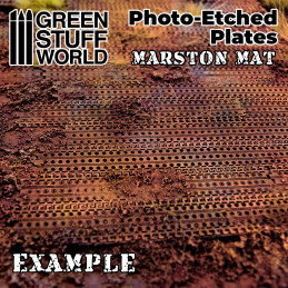 Photo etched - MARSTON MATS 1/48 | Photo etched Marston Mats