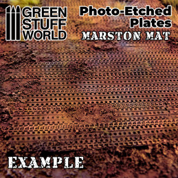 Plaques de Photogravées - MARSTON MATS 1/48 | Photodécoupe Marston Mats