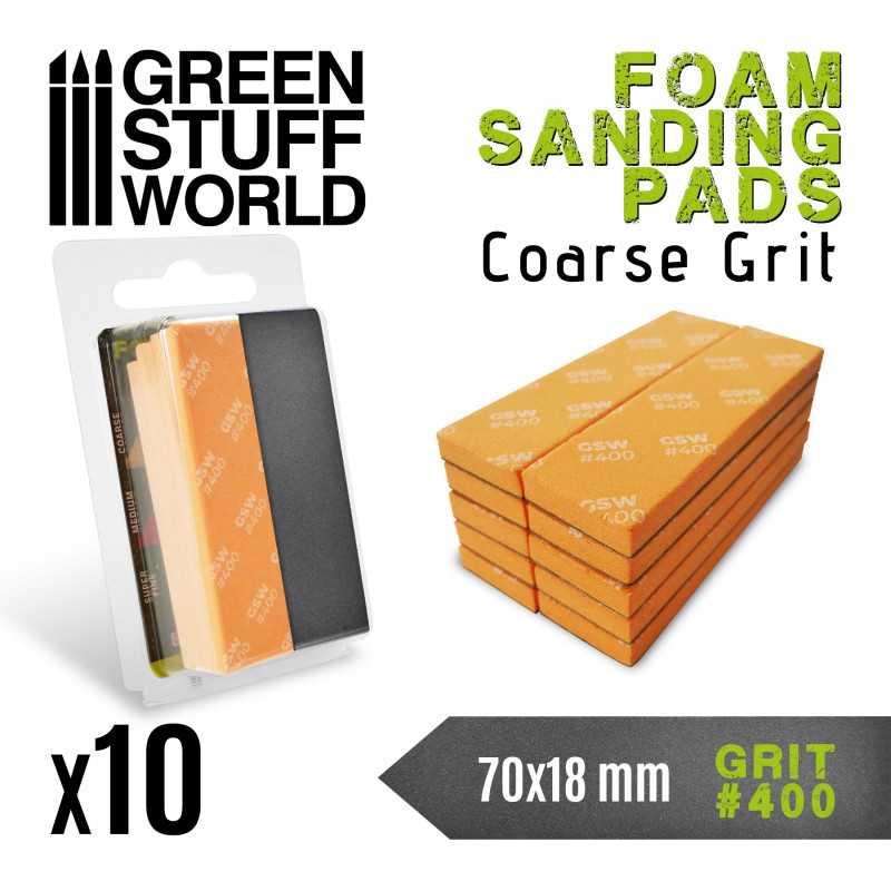 Foam Sanding Pads 400 grit | Flexible Sanding Pads