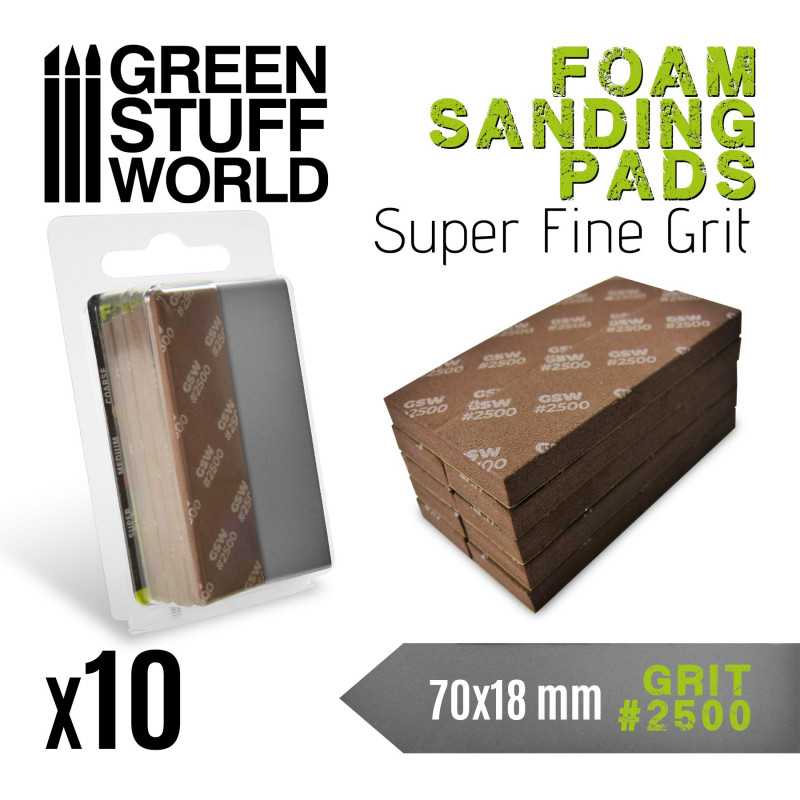 Foam Sanding Pads 2500 grit | Flexible Sanding Pads